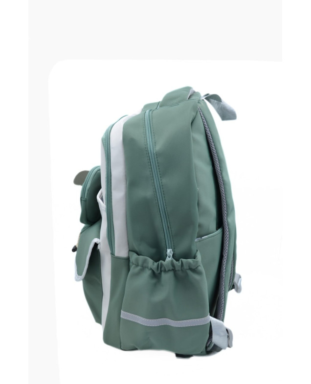 Рюкзак для дівчинки S591# текстиль зелений 42*30*13 Camping