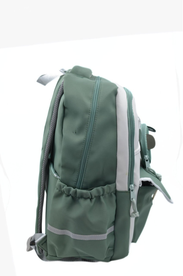 Рюкзак для дівчинки S591# текстиль зелений 42*30*13 Camping