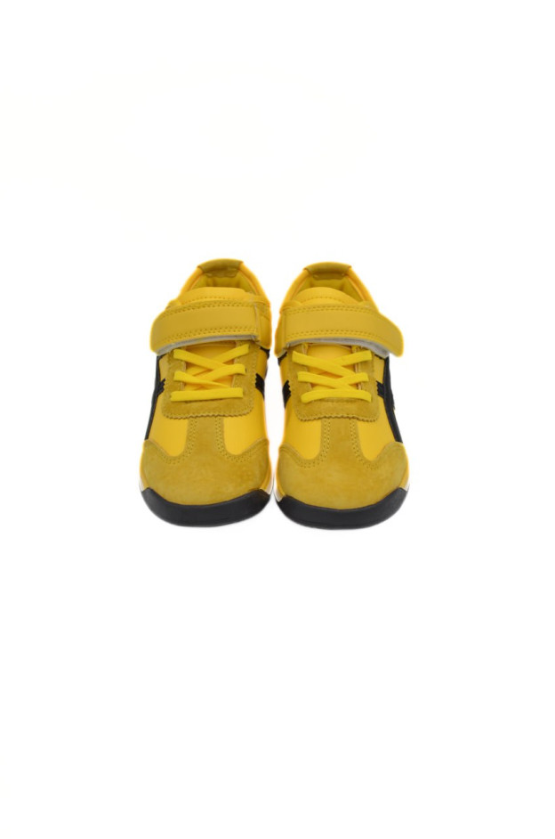 Кросівки для хлопчика весна-осінь C11676-14 екошкіра жовтий Asics 31(р) 