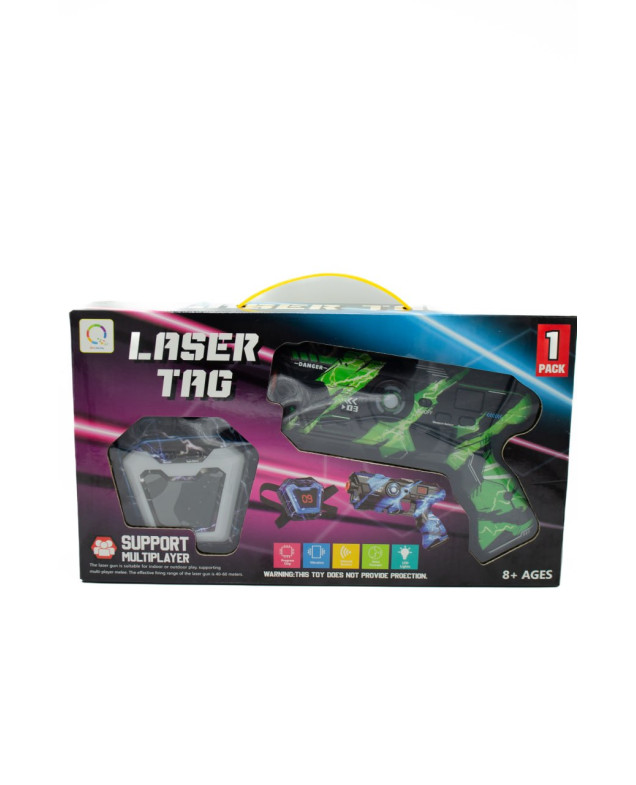 Пістолет для хлопчика 2140A LaserTAG електрон-сенсорна панель