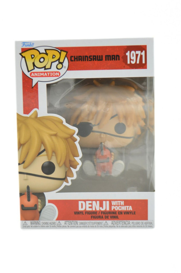 Герої для дітей 86484 Funko Pop,Chainsaw Man.Денджі і Почіта