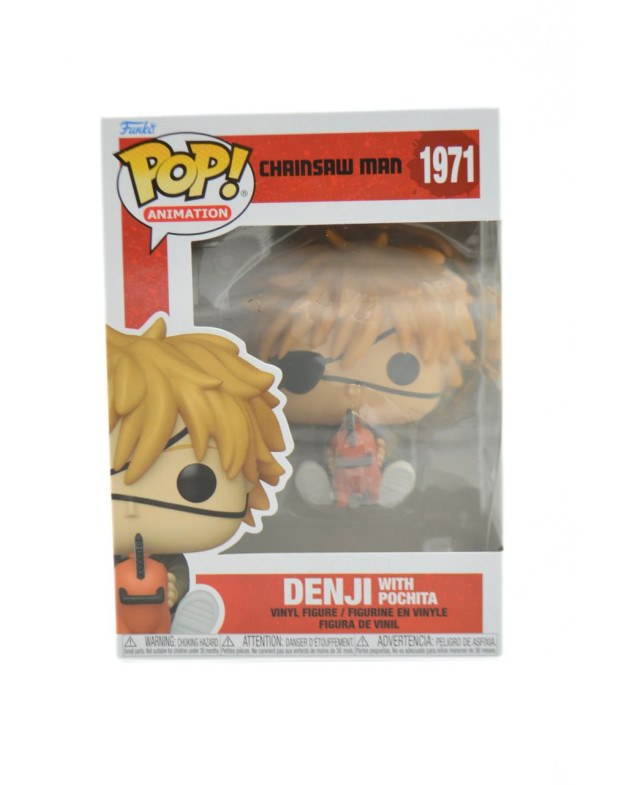 Герої для дітей 86484 Funko Pop,Chainsaw Man.Денджі і Почіта
