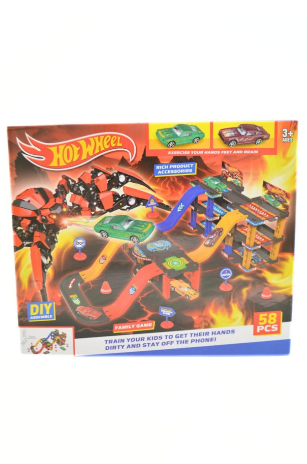 Трек для хлопчика T876-4 HotWheel 75см,58ел, 2 машинки