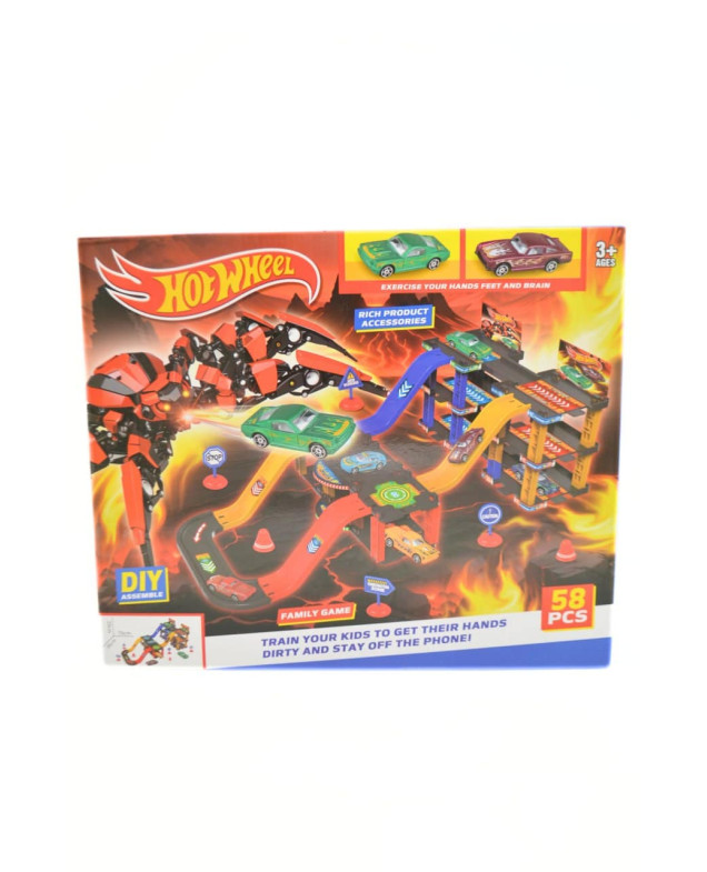 Трек для хлопчика T876-4 HotWheel 75см,58ел, 2 машинки