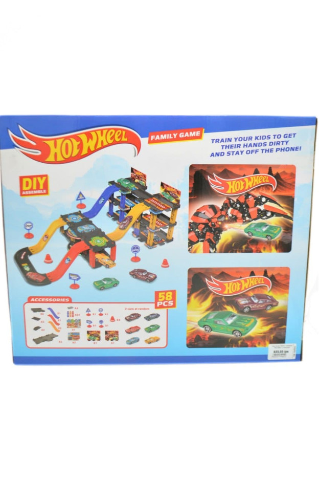 Трек для хлопчика T876-4 HotWheel 75см,58ел, 2 машинки