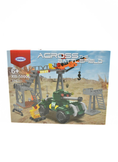 Конструктор для хлопчика XB50006 Across the BBattlefield 376 ел