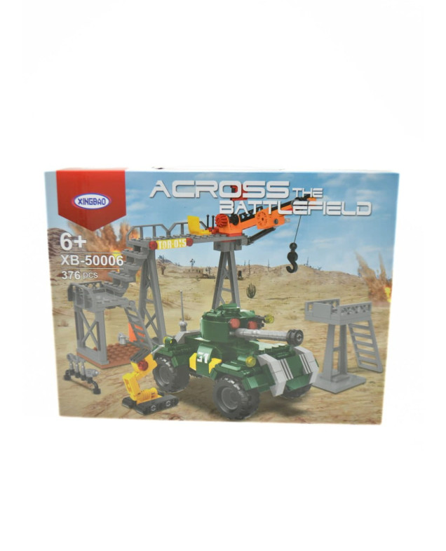 Конструктор для хлопчика XB50006 Across the BBattlefield 376 ел