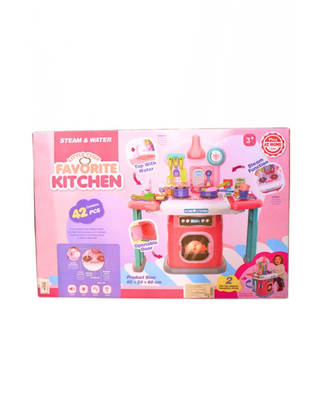 Кухня для дівчинки 661-516 Favorite Kitchen 42 ел 60*24*60см