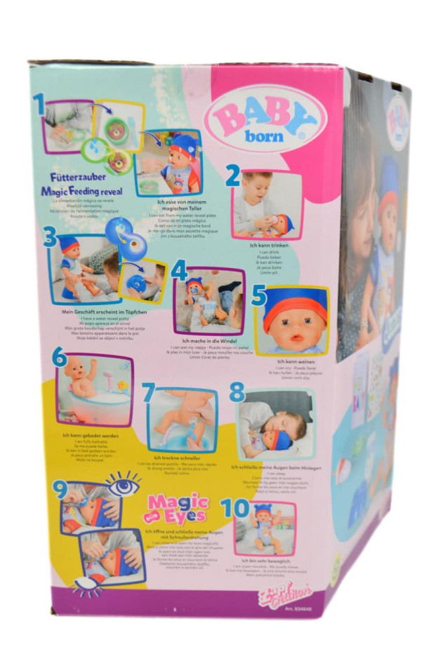 Лялька Baby born Original для дівчинки 834848 пупс Jonas з аксесуарами,43 см