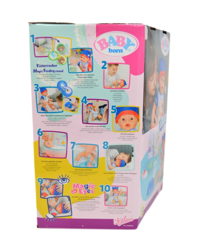 Лялька Baby born Original для дівчинки 834848 пупс Jonas з аксесуарами,43 см