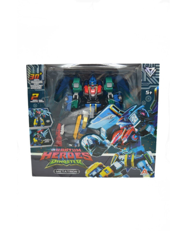 Трансформер для хлопчика EU580817 QUANTUM Heroes Dinoster Metatron