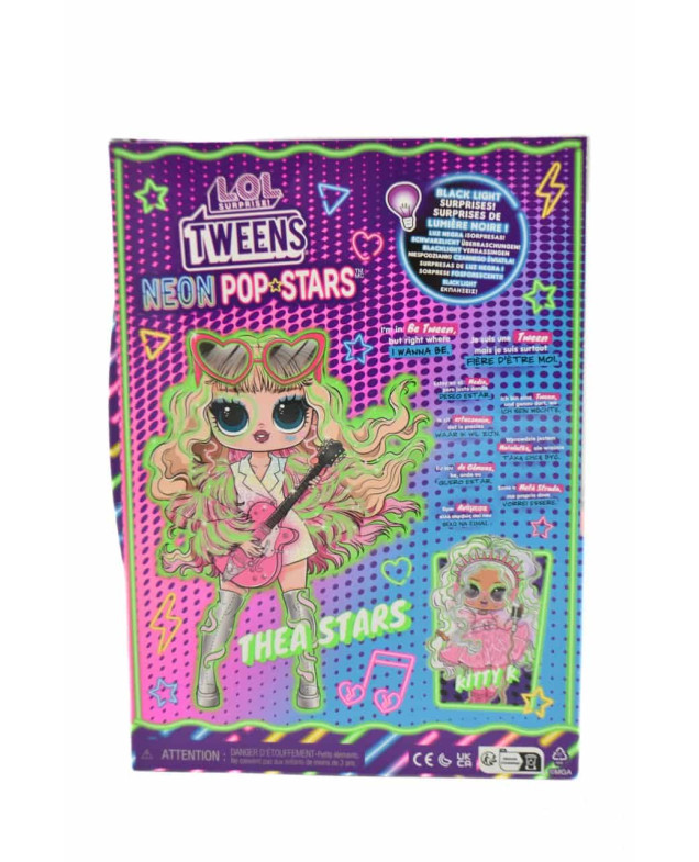 Лялька L.O.L. SURPRISE! Original для дівчинки 120650 Tweens Neon Pop,Thea Stars