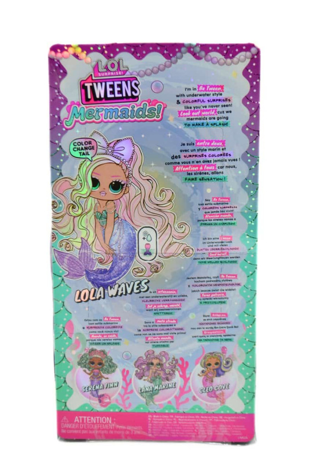 Лялька L.O.L. SURPRISE! Original для дівчинки 510451 Tweens Mermaids,Lola Waves