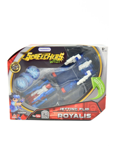 Трансформер для хлопчика EU684301 Screechers Wild Royalis