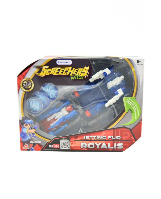 Трансформер для хлопчика EU684301 Screechers Wild Royalis