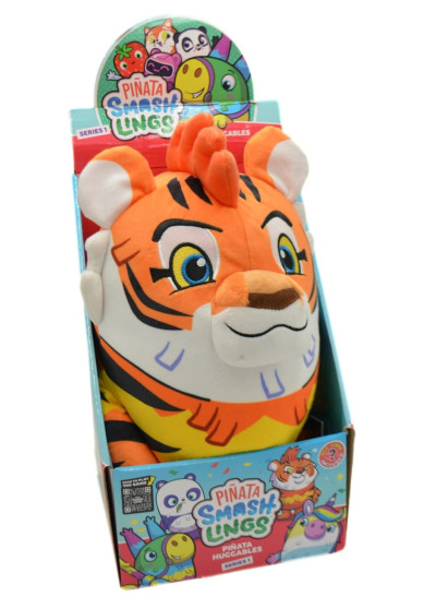 М'яка іграшка PINATA SMASHLINGS для дітей SL7008-3 Тигр Моу,30 см