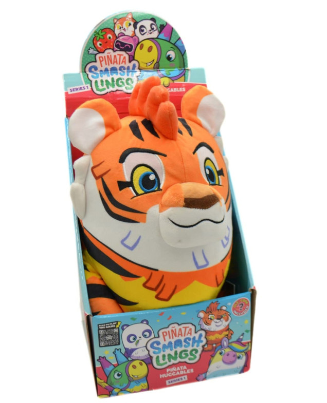 М'яка іграшка PINATA SMASHLINGS для дітей SL7008-3 Тигр Моу,30 см
