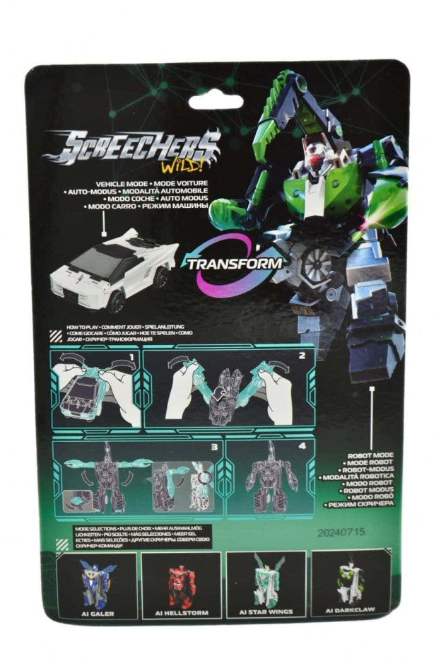 Трансформер для хлопчика EU686154 Schreechers Wild Darkclaw