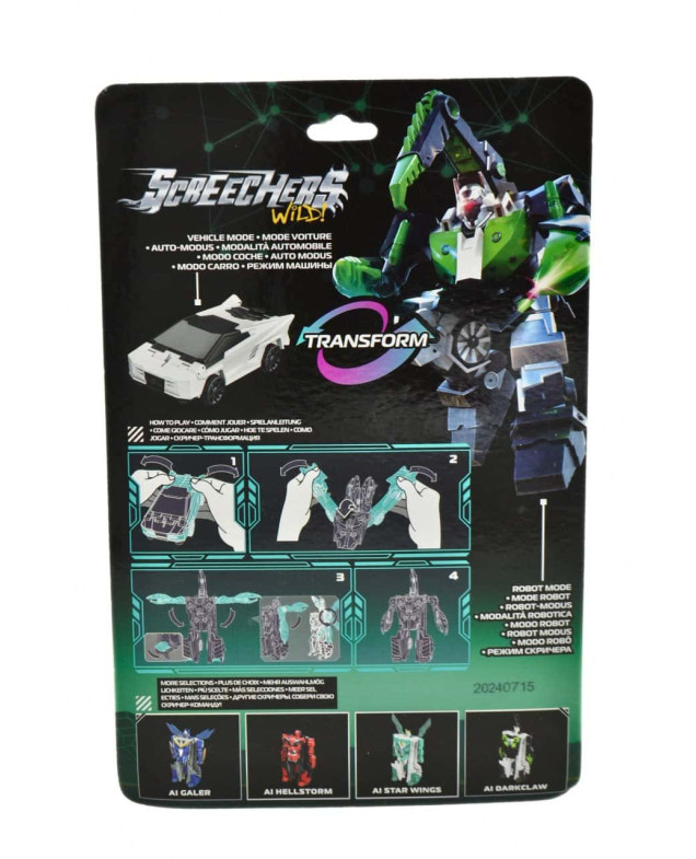 Трансформер для хлопчика EU686154 Schreechers Wild Darkclaw