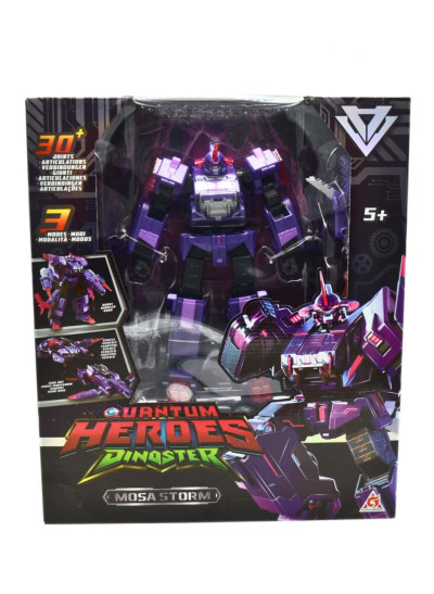 Трансформер для хлопчика EU580816 QUANTUM Heroes Dinoster Mosa Storm