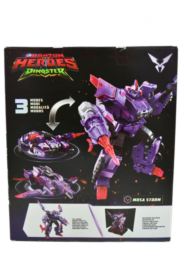 Трансформер для хлопчика EU580816 QUANTUM Heroes Dinoster Mosa Storm