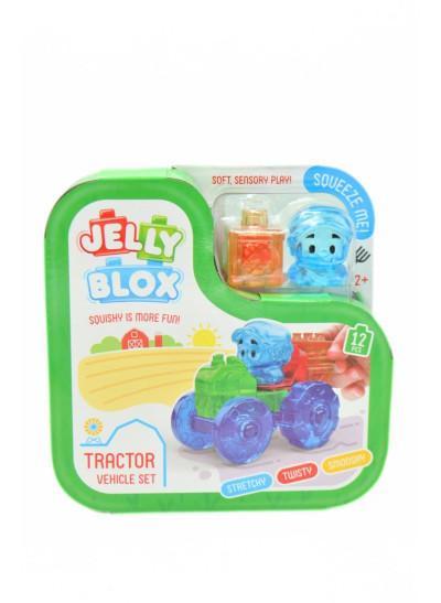 Конструктор для дітей 932945 Jelly Blox сенсорний-трактор