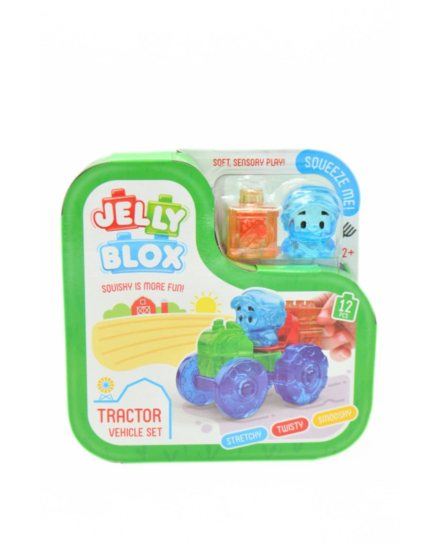 Конструктор для дітей 932945 Jelly Blox сенсорний-трактор
