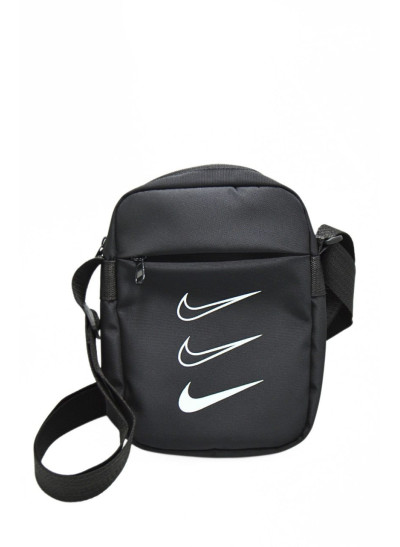 Сумка для дівчинки або для хлопчика 998035 текстиль чорний 22*15*5 Nike емблема