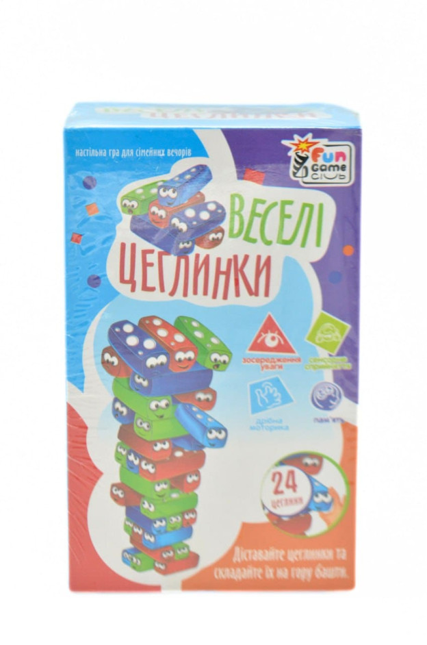 Гра FUN GAME для дітей 0040 Веселі цеглинки