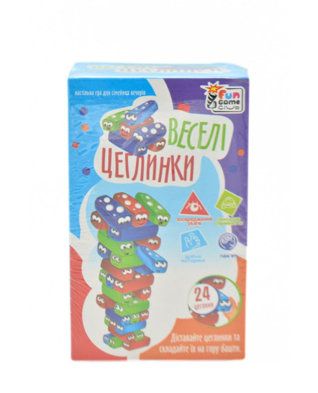 Гра FUN GAME для дітей 0040 Веселі цеглинки