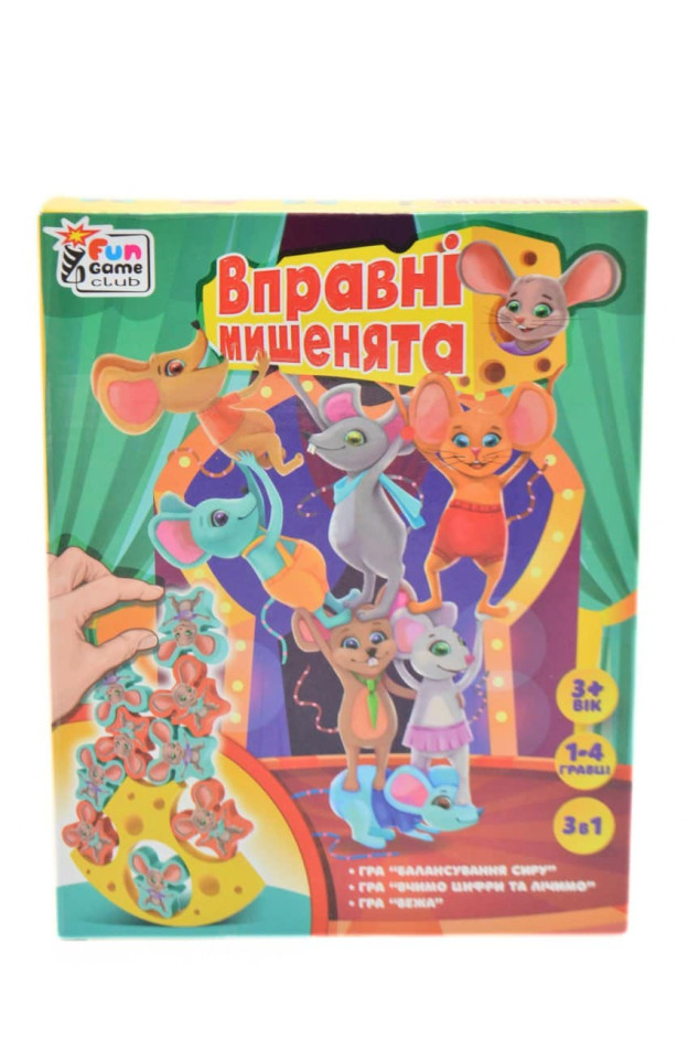Гра для дітей 87231 Вправні мишенята