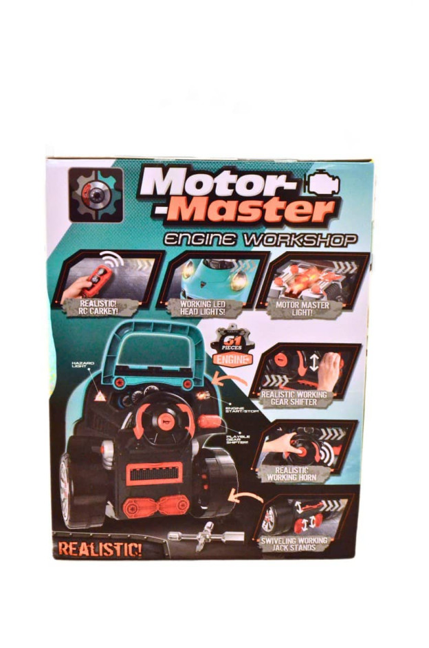 Конструктор для хлопчика 008-977A MotorMaster звук/світло/КПП
