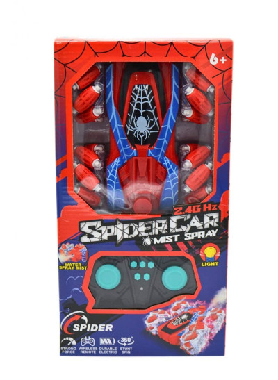 Машинка для хлопчика 590-254A SpiderCar на р/к парогенерація/світло