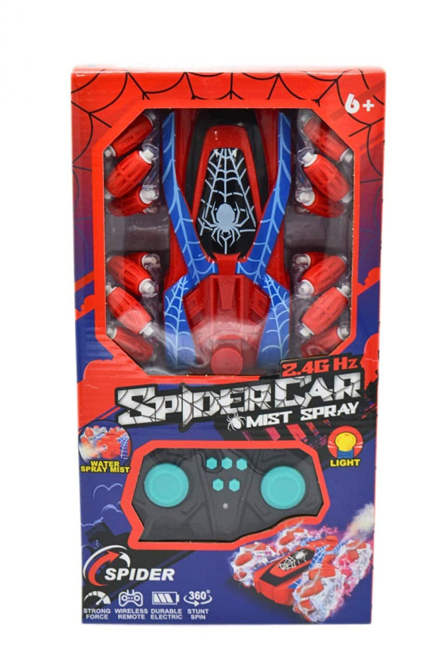 Машинка для хлопчика 590-254A SpiderCar на р/к парогенерація/світло