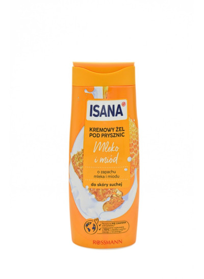 Косметика Гель для душу ISANA для дівчинки 998062 Молоко і мед