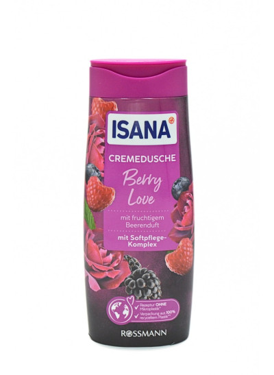 Косметика Гель для душу ISANA для дівчинки 998064 Ягоди і троянда