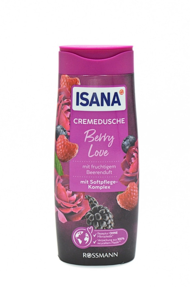 Косметика Гель для душу ISANA для дівчинки 998064 Ягоди і троянда
