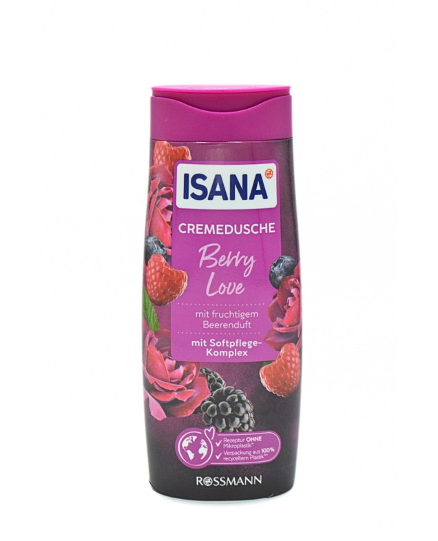 Косметика Гель для душу ISANA для дівчинки 998064 Ягоди і троянда