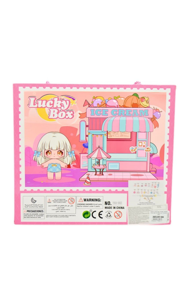 Адвент-календар для дівчинки YXA002 Lucky Box 24 віконця з прикрасами