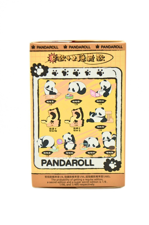 Герої для дівчинки або для хлопчика 22CB437 Panda Roll Мяв панди