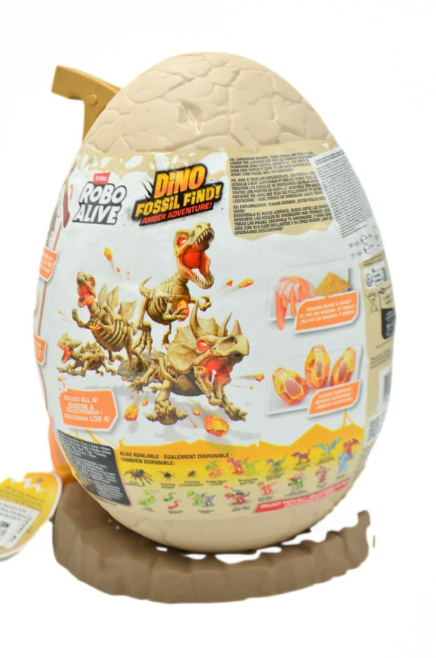 Набір для творчості ZURU Original для дівчинки або для хлопчика 71153 Robo Alive,Бурштинові розкопки,звук/світло