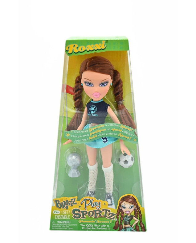 Лялька BRATZ для дівчинки 569558 Футболістка Роксі