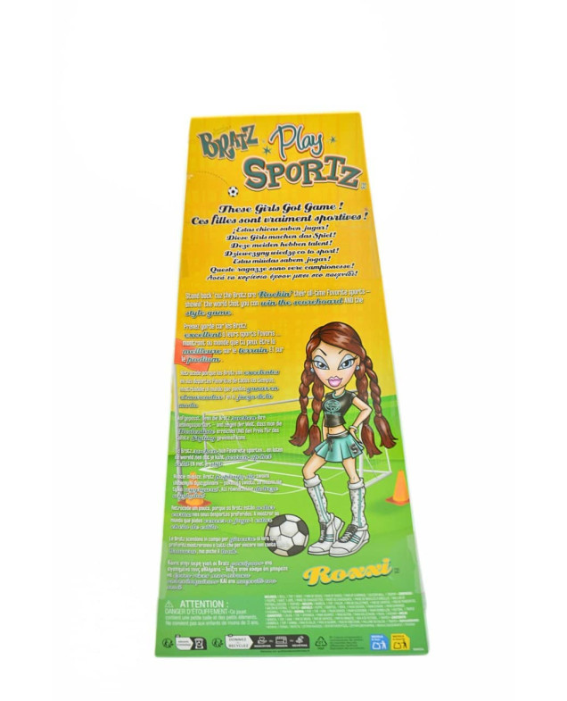 Лялька BRATZ для дівчинки 569558 Футболістка Роксі