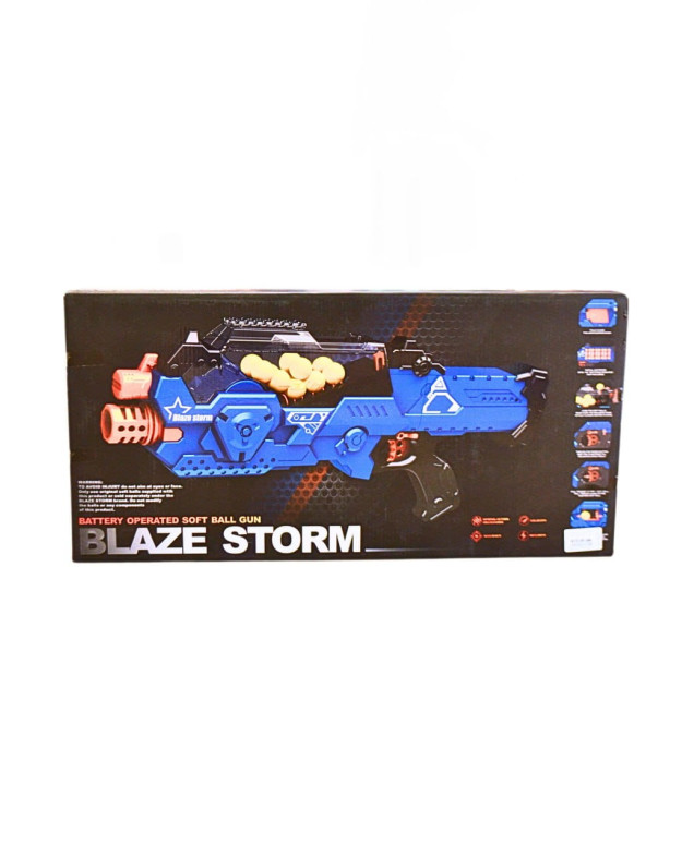 Автомат для хлопчика ZC7109 Blaze Storm,20 м'яких кульок