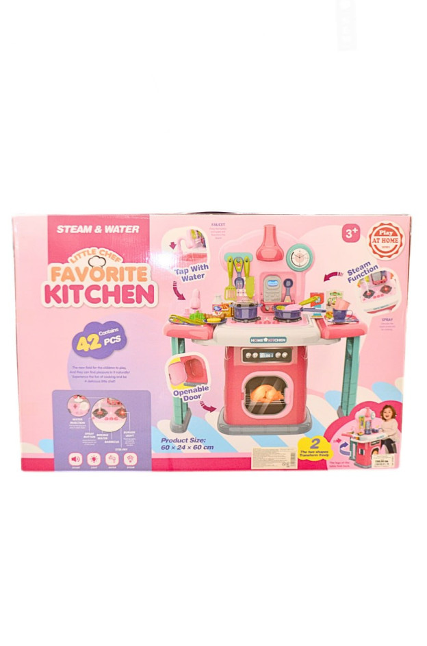 Кухня для дівчинки 661-516 Favourite Kitchen,світло/звук/парогенератор