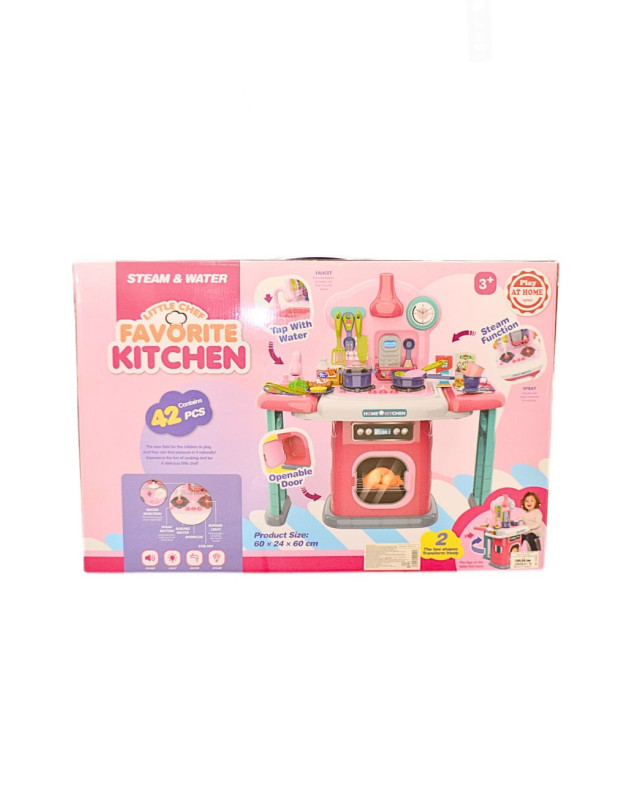Кухня для дівчинки 661-516 Favourite Kitchen,світло/звук/парогенератор