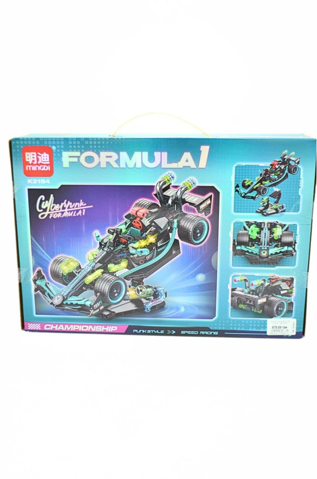 Конструктор для хлопчика K2184 Formula 1,493 деталі