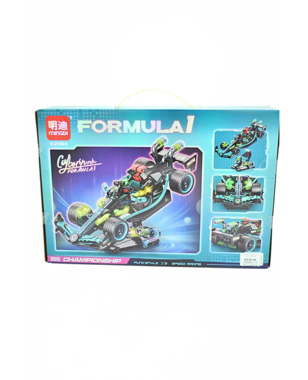 Конструктор для хлопчика K2184 Formula 1,493 деталі