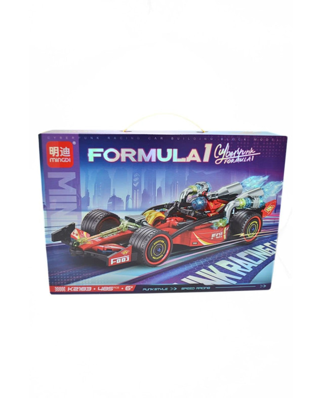 Конструктор для хлопчика K2183 Formula 1,485 деталей