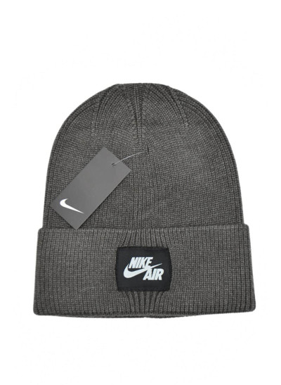 Шапка для хлопчика весна-осінь 998115 кашемір темно-сірий Nike Air 54-56(р)